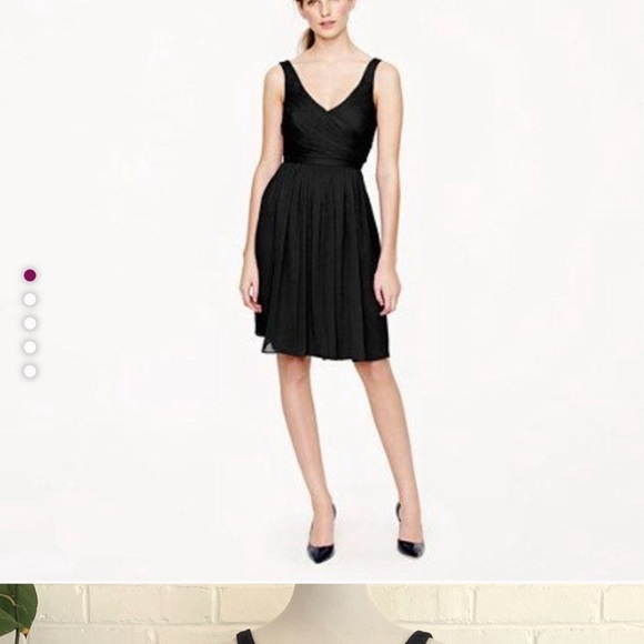 J. Crew Dresses & Skirts - J. Crew Black Sleeveless V-Neck Cocktail Dress